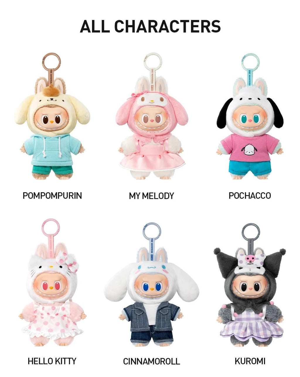 Pop Mart Labubu x Hello Kitty and Friends