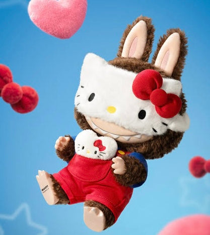 Pop Mart Labubu x Hello Kitty 400% Vinyl Doll