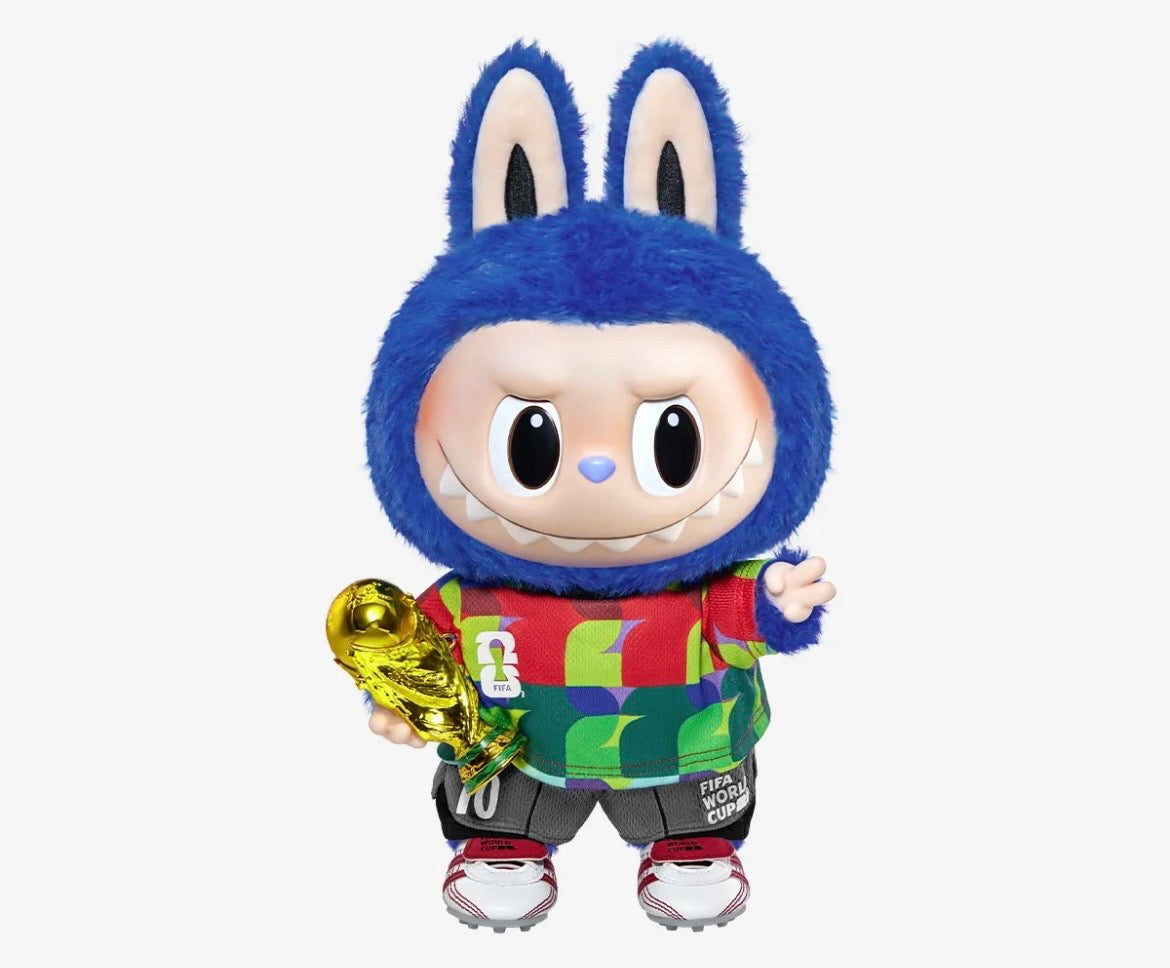 FIFA x Labubu Catch The Win Vinyl Doll