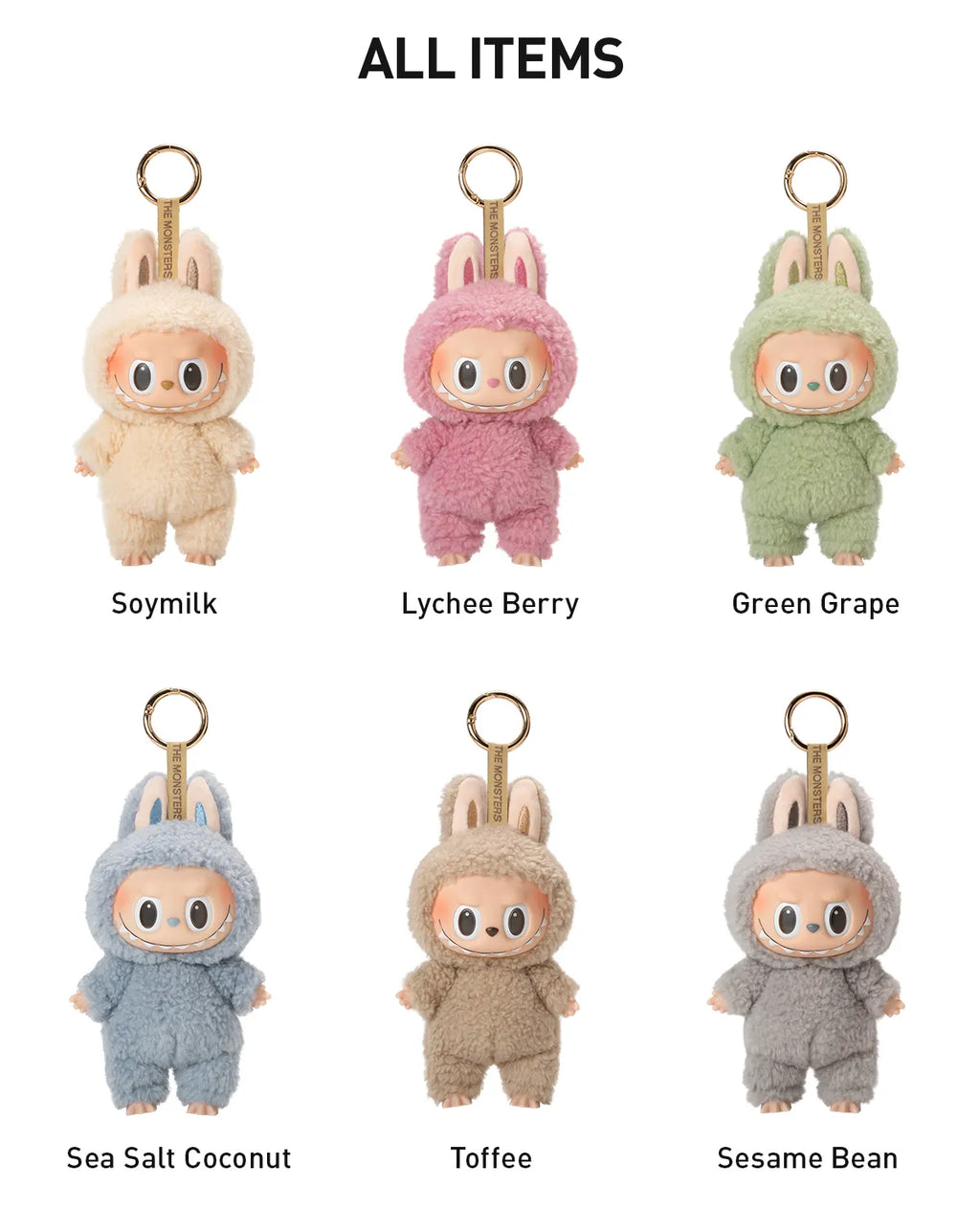 Pop Mart Labubu Exciting Macaron Vinyl Face Plush Pendant