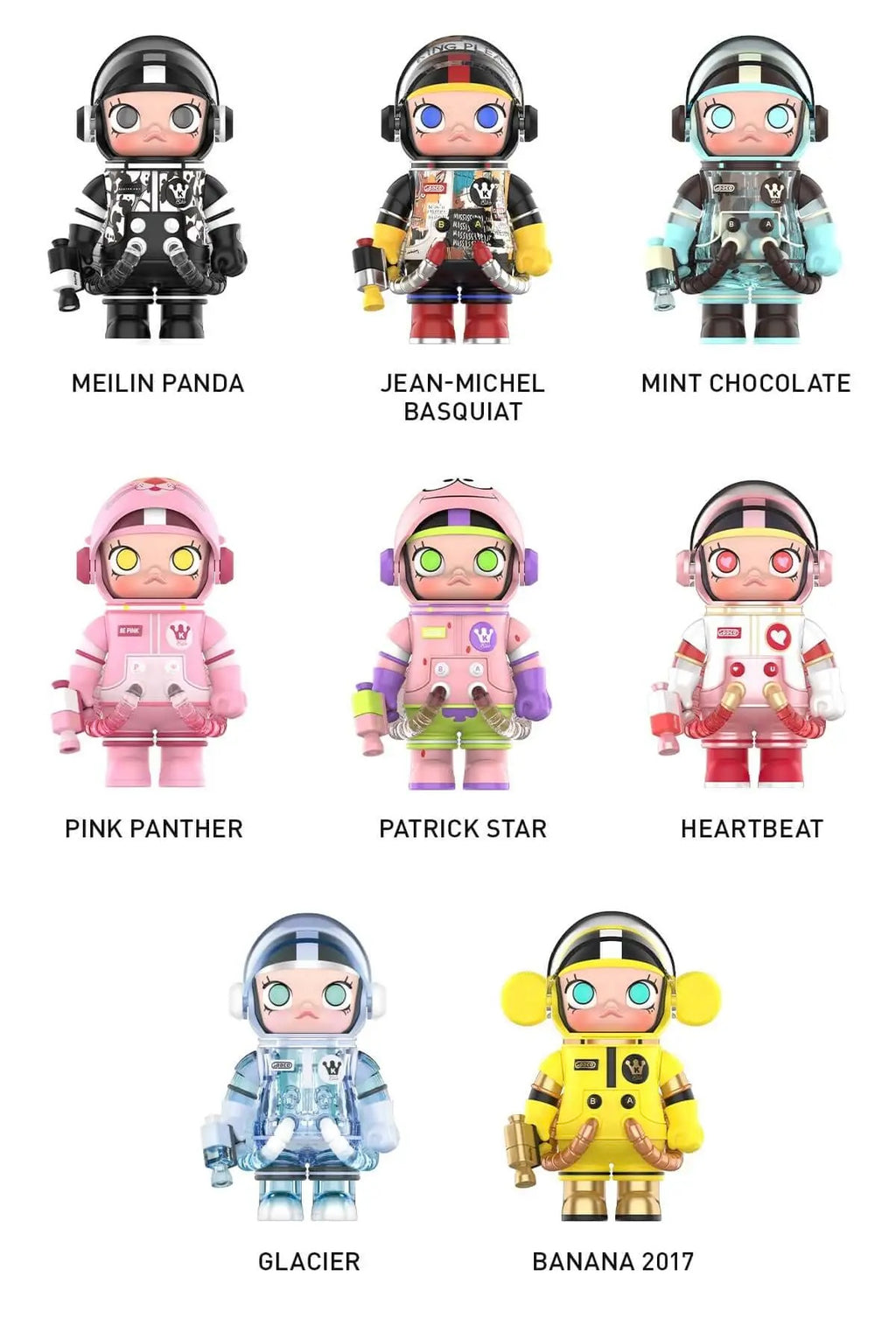 Pop Mart Mega Space Molly Series 2