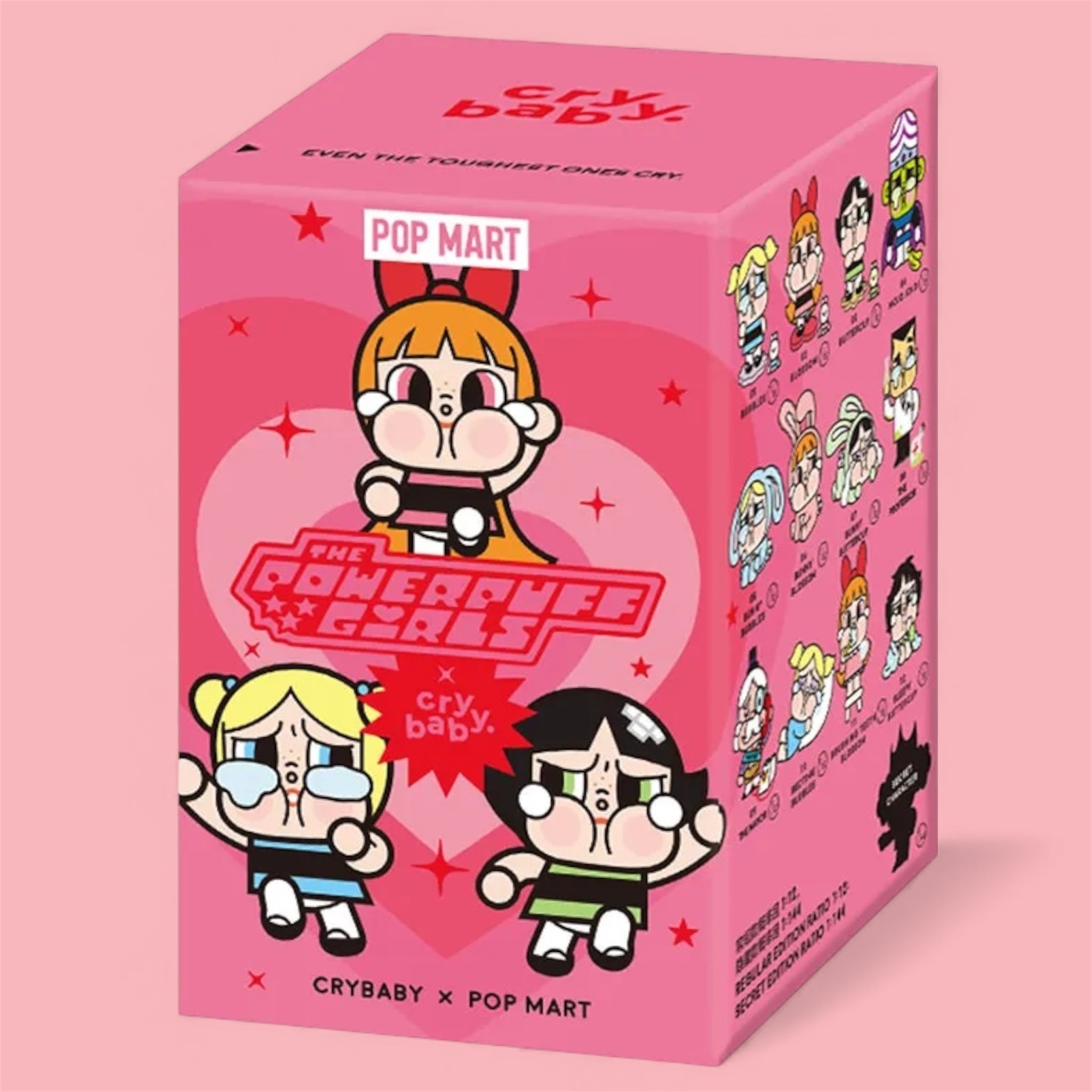 Pop Mart Crybaby x Powerpuff Girls Series Figures