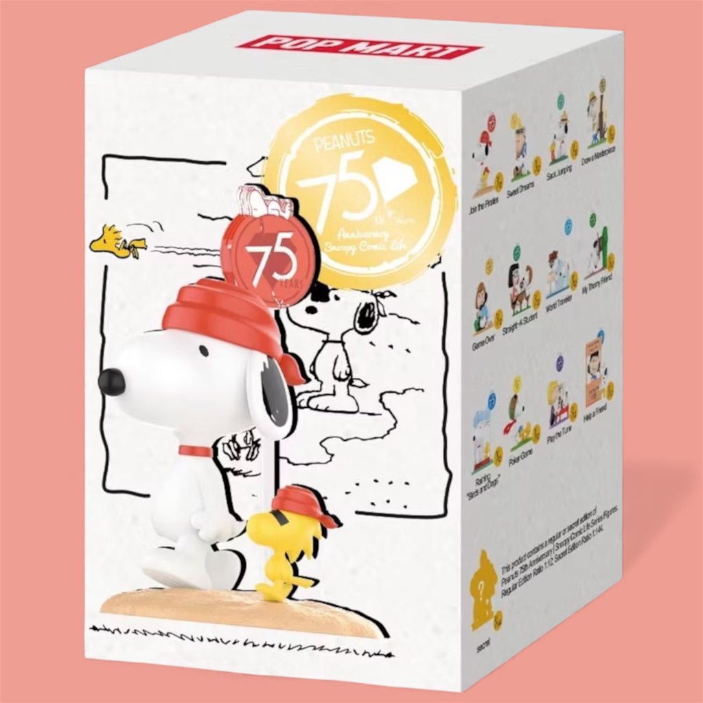 Pop Mart Peanuts 75th Anniversary Snoopy Comic Life