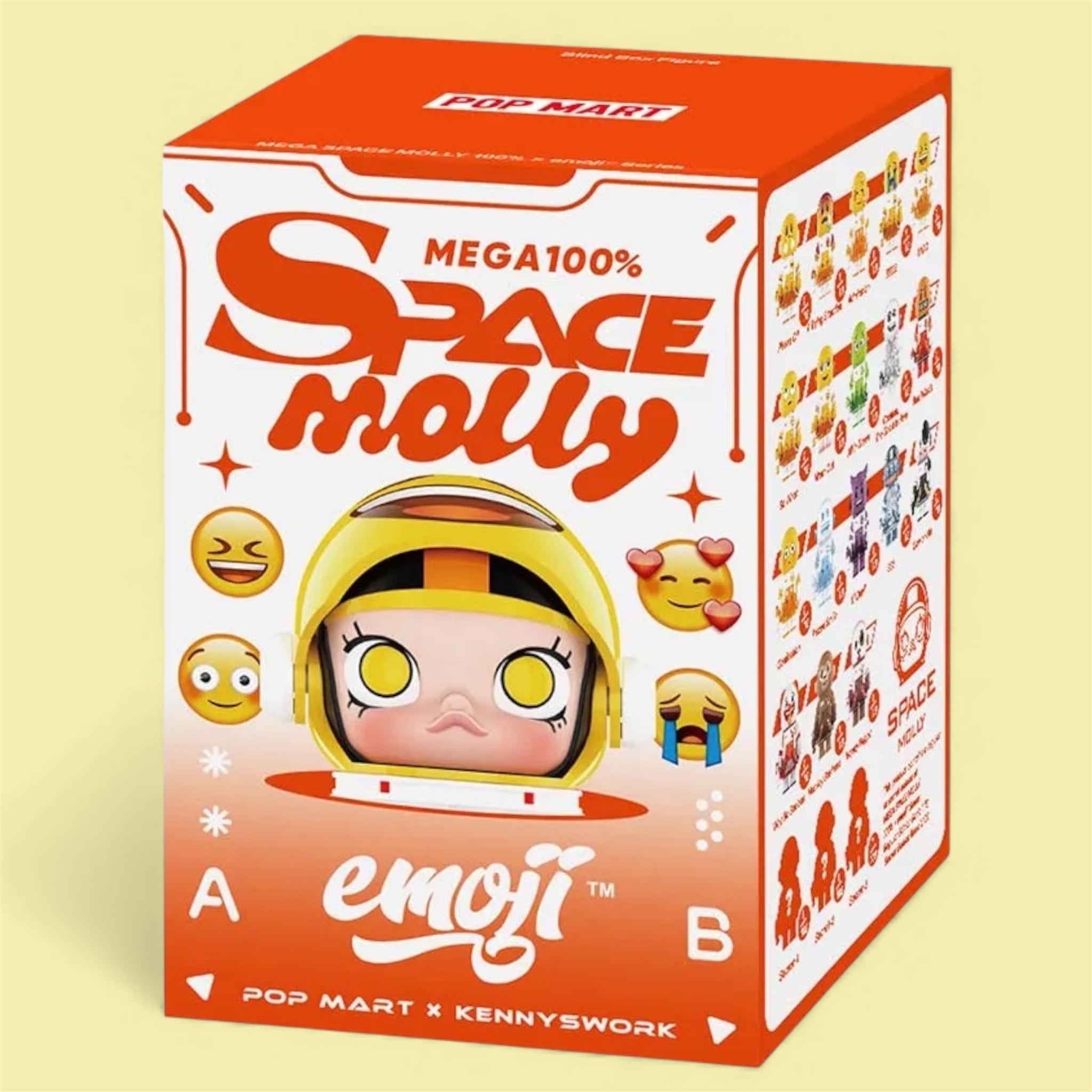 Pop Mart Space Molly Emoji Series