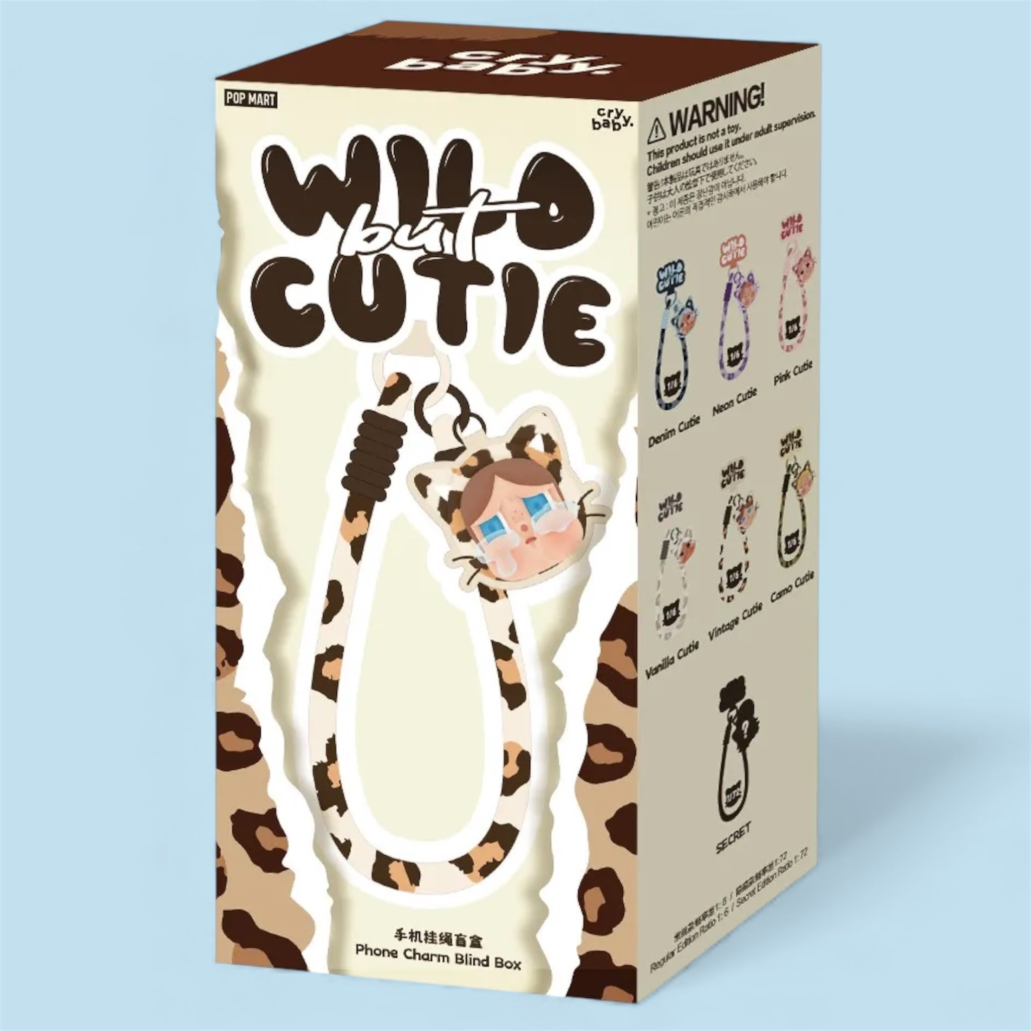 Pop Mart Wild But Cutie Phone Charm