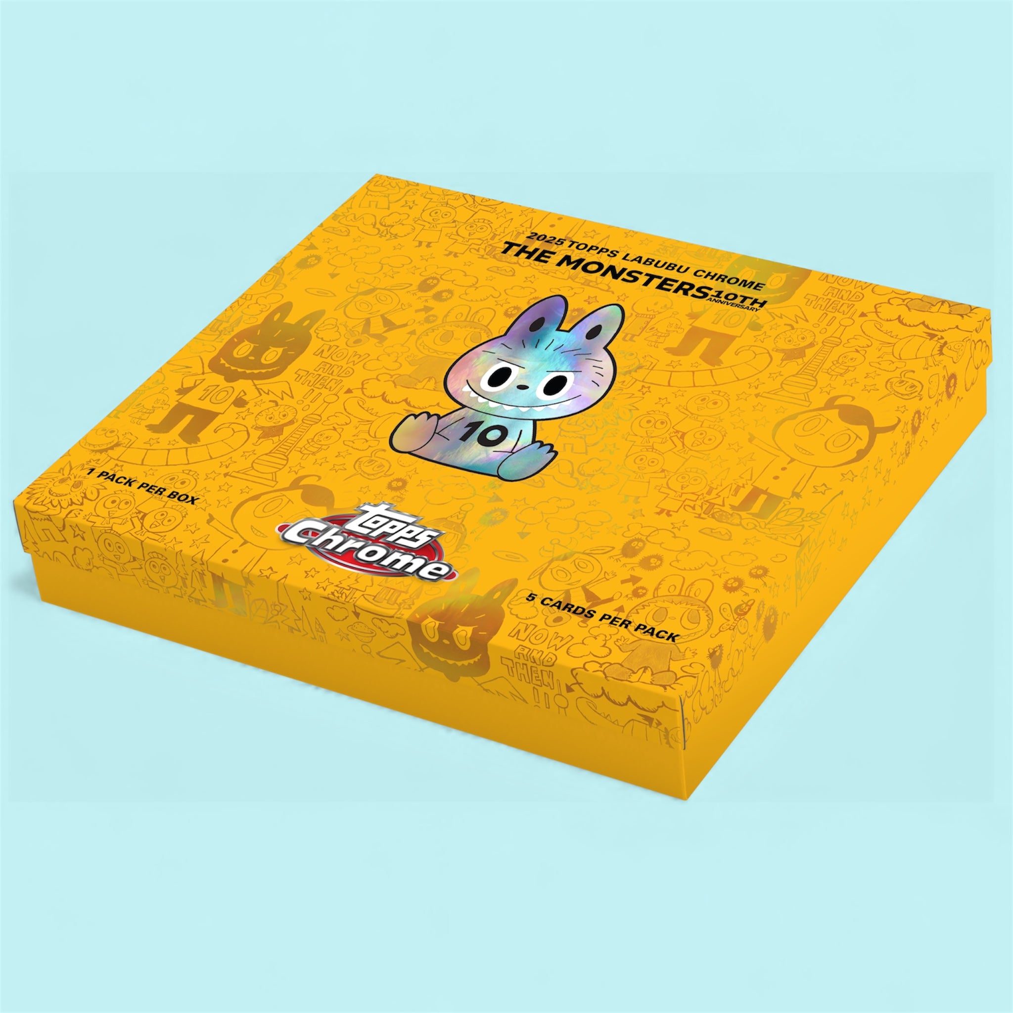2025 Topps Labubu Chrome 10th Anniversary Exclusive Series – Boxtastic