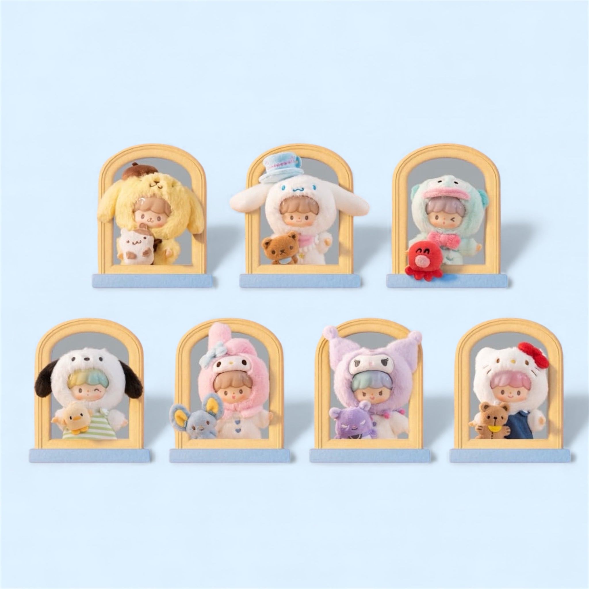 Sanrio x Zzoton Plush Pendant Series