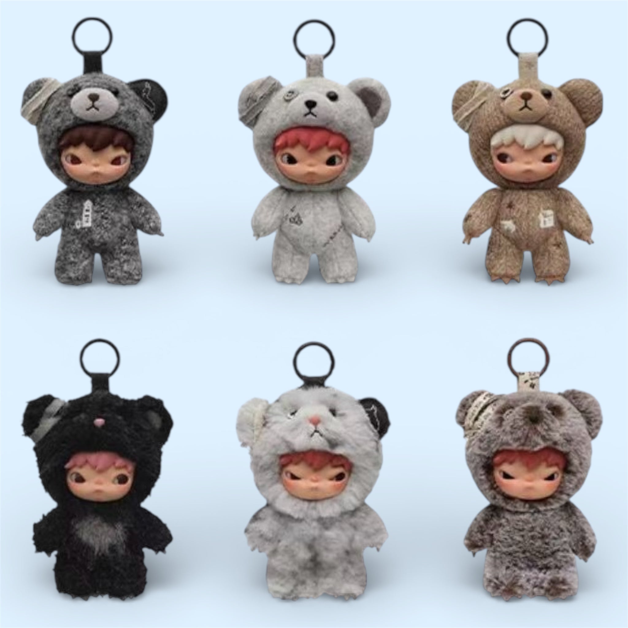 Hirono Road Journal Plush Pendant Series