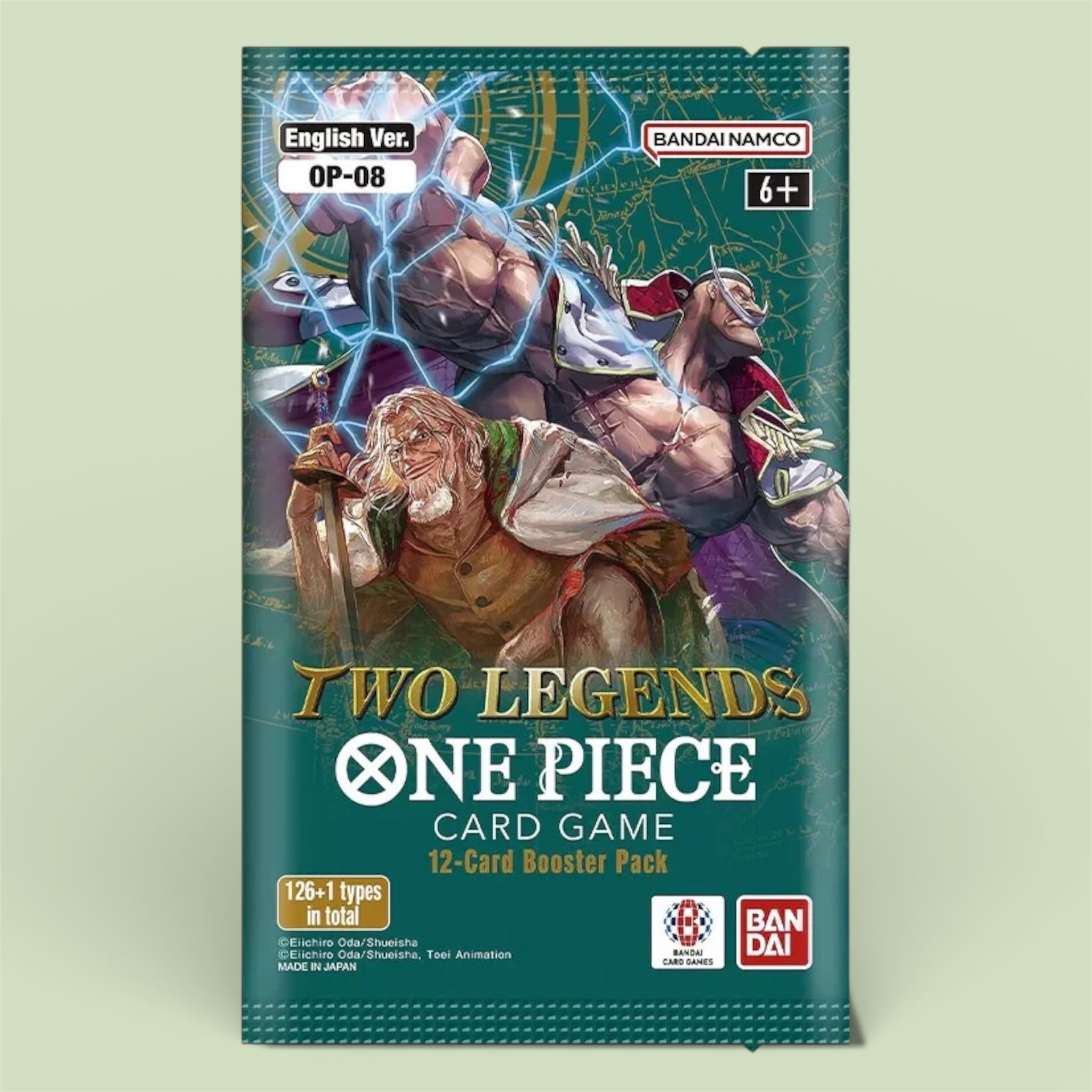 op08 english booster box One Piece Card Game - Two Legends OP-08 Booster Box