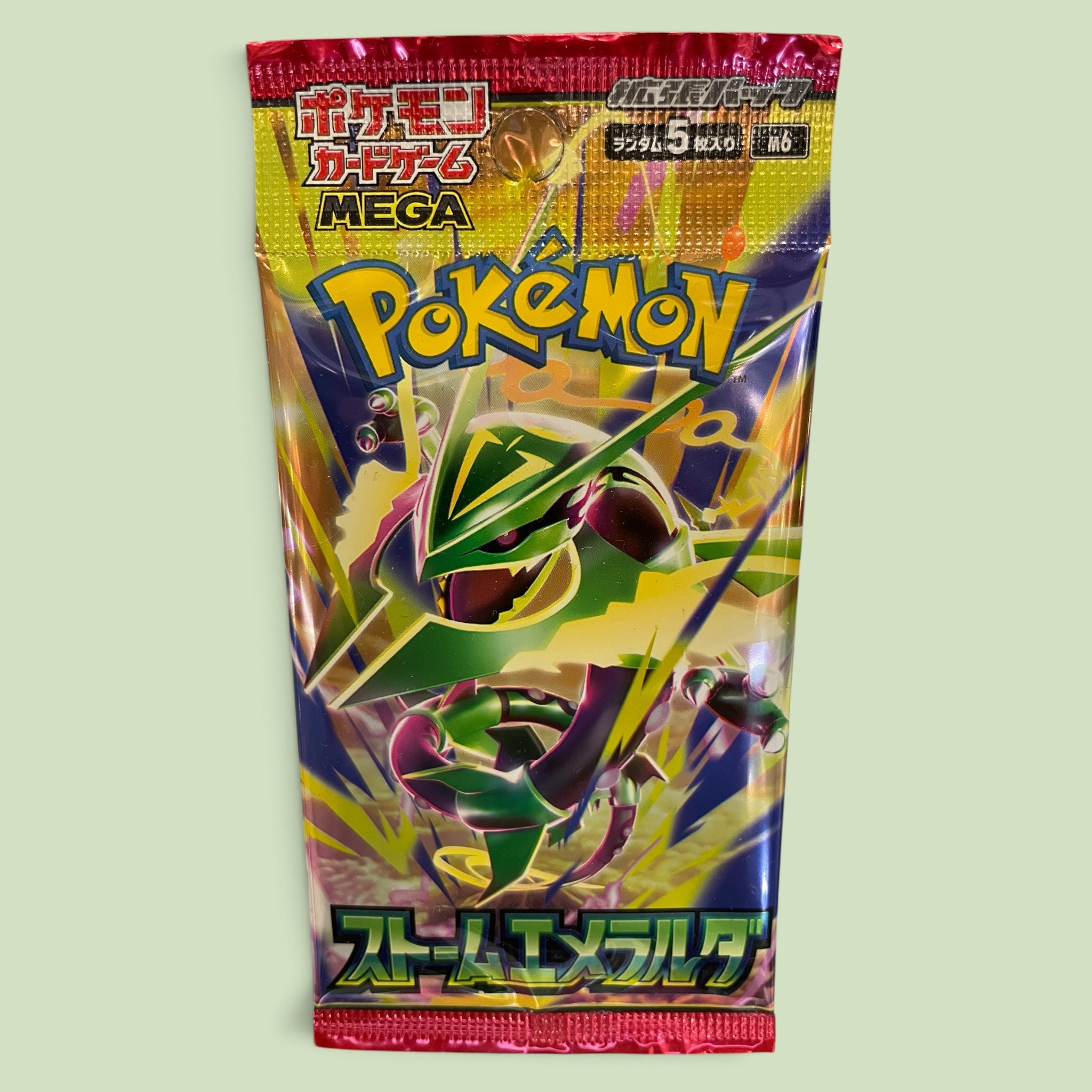 Pokemon Storm Emeralda Booster Pack (Japanese)